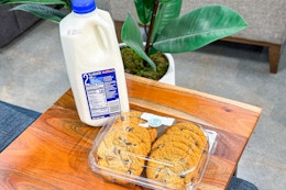 This Week Only: Rare Coupon on Kroger Milk and BOGO Fresh Baked Cookies card image