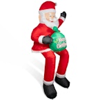 Christmas Inflatable Climbing Santa