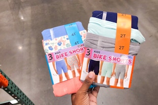 costco 32 degrees kids 3 pack bike short handheld
