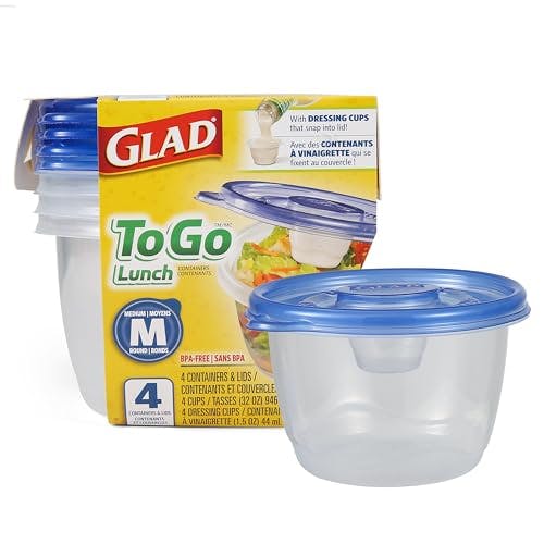 Glad GladWare Food Containers 4-Pack