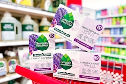 Seventh Generation Detergent in shopping cart