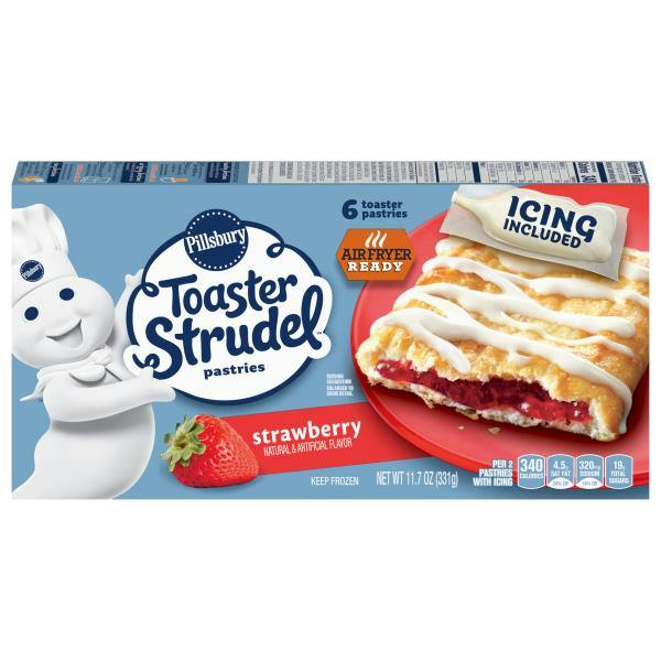 2 Pillsbury Toaster Strudel Packs