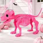 Dog Skeleton Halloween Decoration
