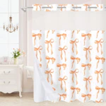 Shower Curtain and Liner Set