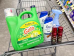febreze old spice gain head & shoulders items in walgreens cart