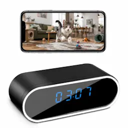 Hidden Camera Clock