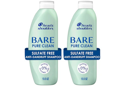 2 Head & Shoulders Bare Products