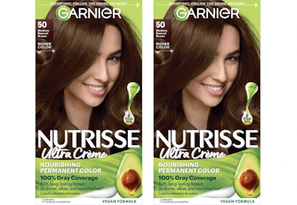 2 Garnier Nutrisse Hair Color Boxes