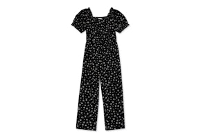 Wonder Nation Kids' Puff Sleeve Jumpsuit