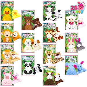 Valentine Plush Keychain Set