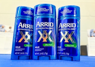 arrid-xtra-dry-deodorant on walmart shelf