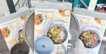 I'm really disappointed with the quality of the Crofton ceramic cookware,  FYI in case you were thinking of buying (swipe through pics) : r/aldi