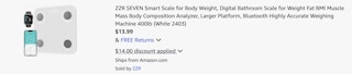 Amazon Smart Bathroom Scale 2025