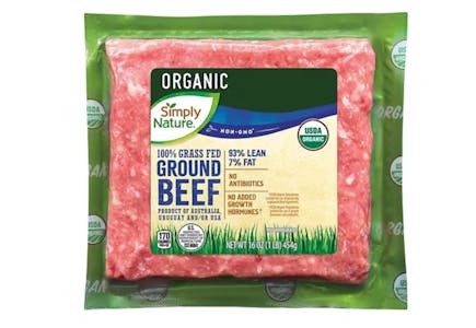 Simply Nature Ground Beef