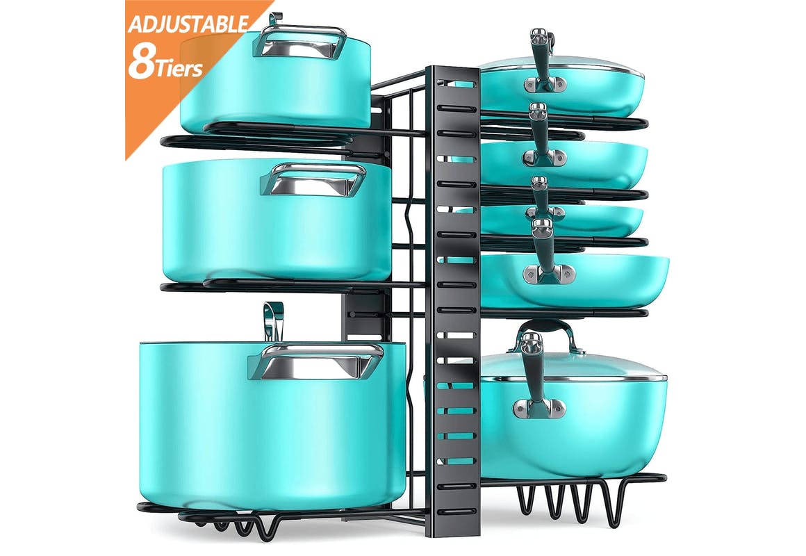 Pots and Pans Organizer Rack