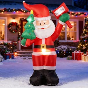 Inflatable Santa Claus Decoration