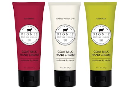Dionis Goat Milk Hand Cream 3-Pack