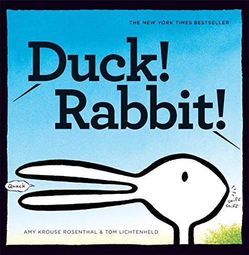 Duck! Rabbit! Hardcover Book