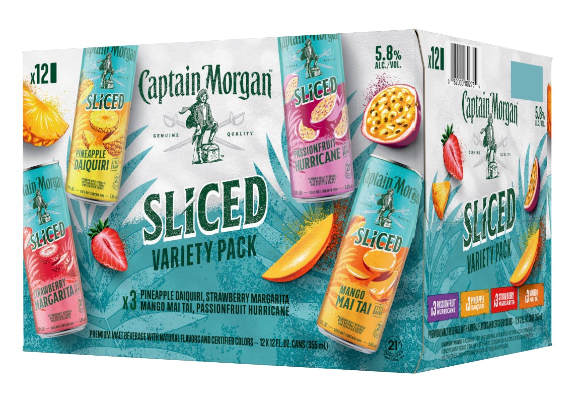 Captain Morgan Any Sliced 12-Pack
