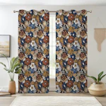 Floral Blackout Curtains