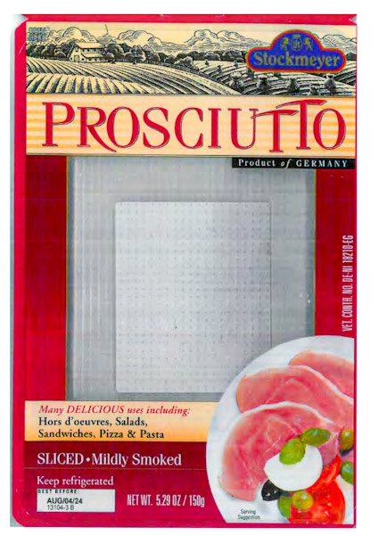 recalls prosciutto front