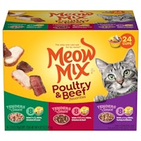 Meow Mix Wet Cat Food Variety 24-Pack