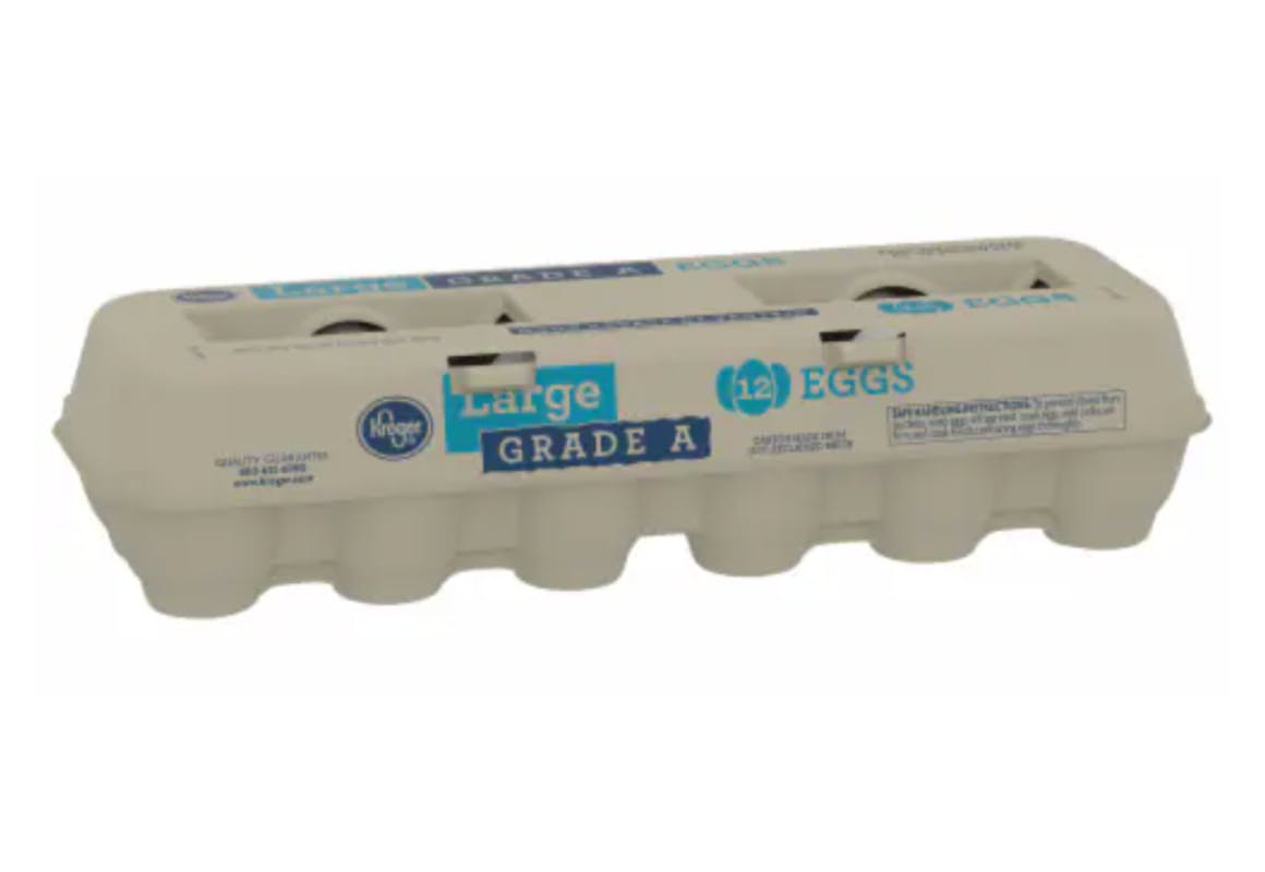 Kroger Eggs Carton