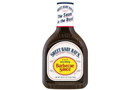 2 Sweet Baby Ray's Barbecue Sauces