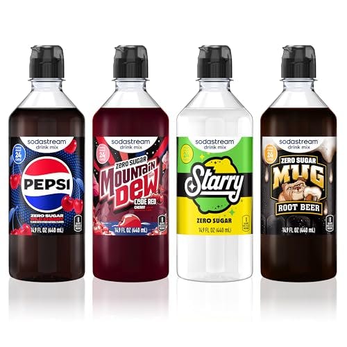 SodaStream Variety Mix 4-Pack