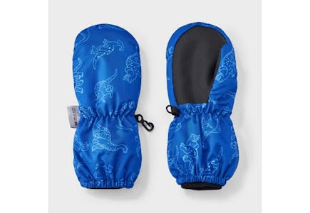 Cat & Jack Toddler Extended Mittens