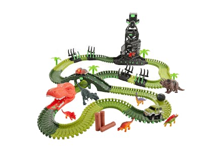 USA Toyz Dinosaur Dash Track Playset