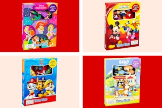 4 Tattle Tales Board Books: Disney, Paw Patrol & Bluey