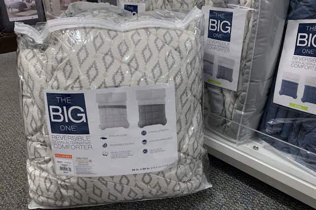 Reversible Down-Alternative Comforters, Just $23.99 at Kohl's — All Sizes card image