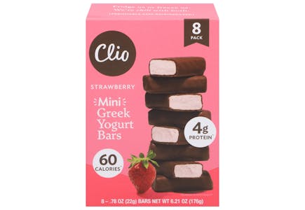 Clio Greek Yogurt Bars
