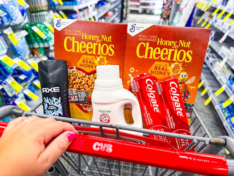 cvs-shopping-haul-cheerios-axe-arm-hammer-colgate