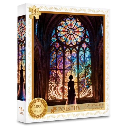 Cathedral Stained Glass Jigsaw Puzzle