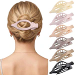 French Flat Hair Clips 6-Pack