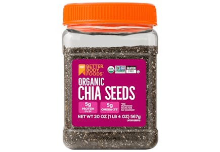 BetterBody Foods Organic Chia Seeds