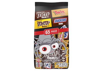6 Mars Halloween Candy Bags