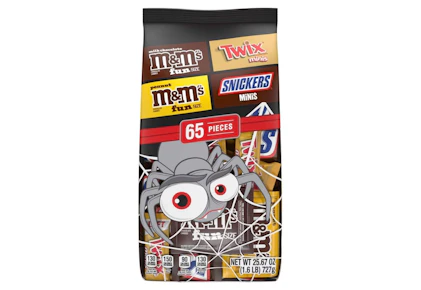 6 Mars Halloween Candy Bags