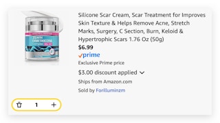 Silicone Scar Cream