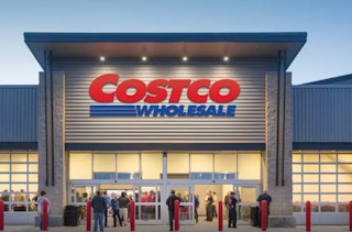 the outside of costco