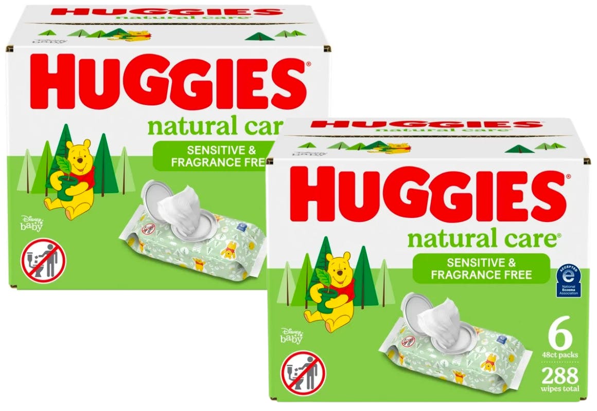 2 Huggies Wipes