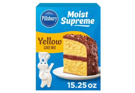5 Pillsbury Cake Mixes