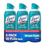 Lysol Air Sanitizer Spray 3-Pack