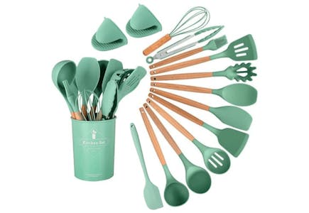 Silicone Kitchen Utensils Set