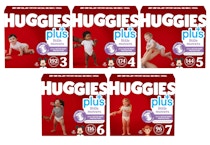 Huggies Diapers (Size 3-7)