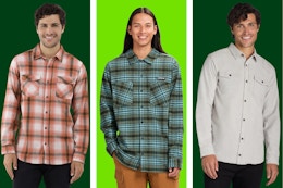 Men’s Flannel Shirts on Clearance for as Low as $7 at Walmart card image