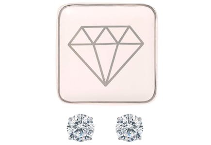 Giani Bernini Earring and Trinket Dish Set