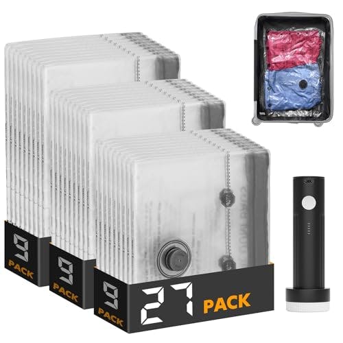 Travel Vacuum Bags with Pump